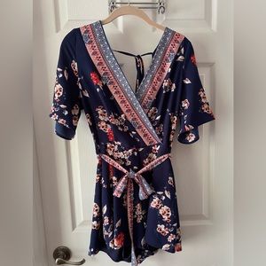 Floral Romper